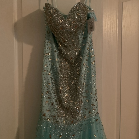 NWT & NEVER WORN Stunning Terani Couture Dress - Picture 5 of 8